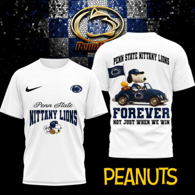 Penn State Nittany Lions | Premium NCAA Snoopy Football Fan 3D Shirt