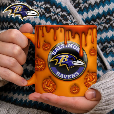 Baltimore Ravens | Premium NFL Halloween Mug