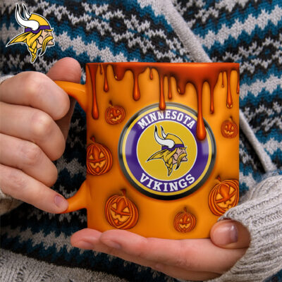 Minnesota Vikings | Premium NFL Halloween Mug