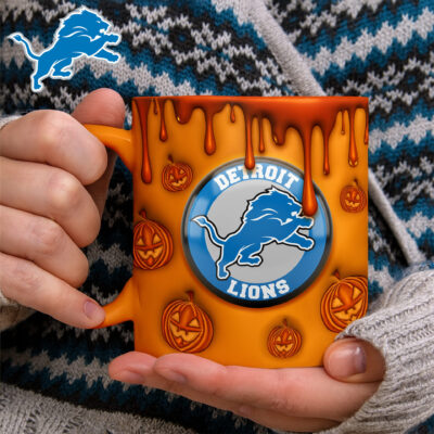 Detroit Lions | Premium NFL Halloween Mug