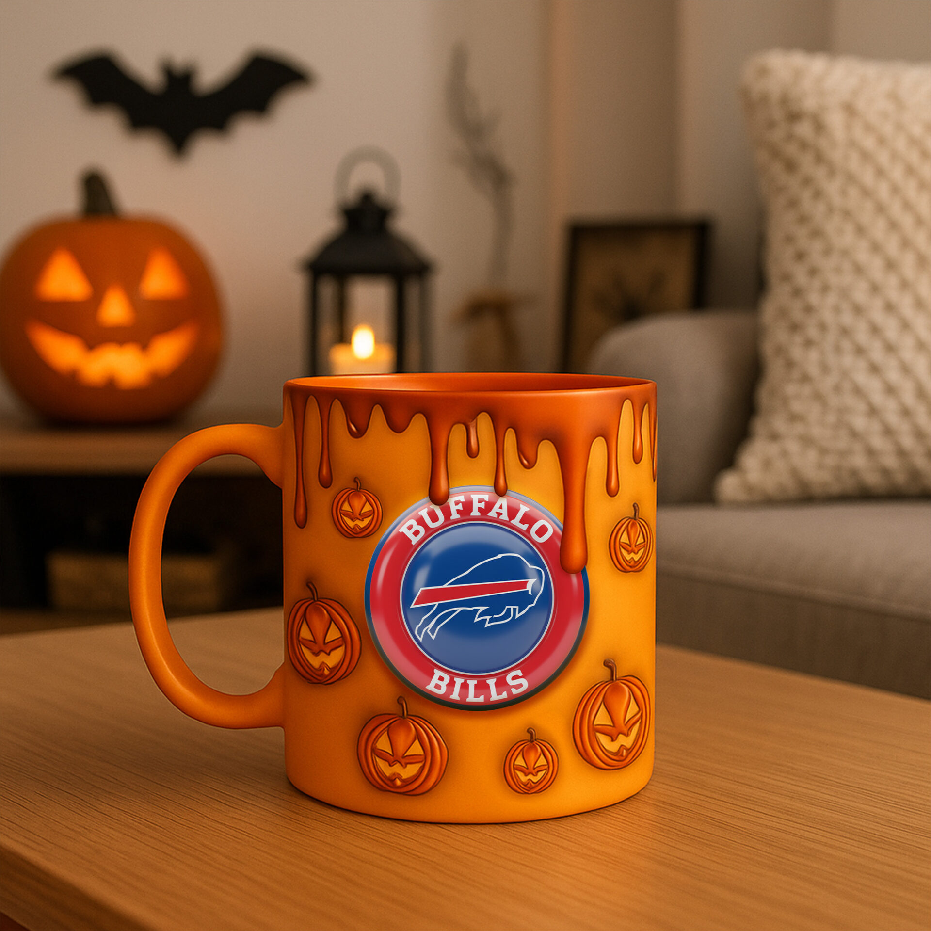 Buffalo Bills | Premium NFL Halloween Mug - Image 2