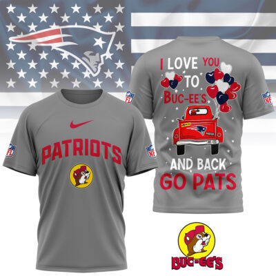 New England Patriots | Premium NFL Buc Fan Love 3D Shirt