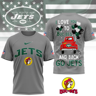 New York Jets | Premium NFL Buc Fan Love 3D Shirt