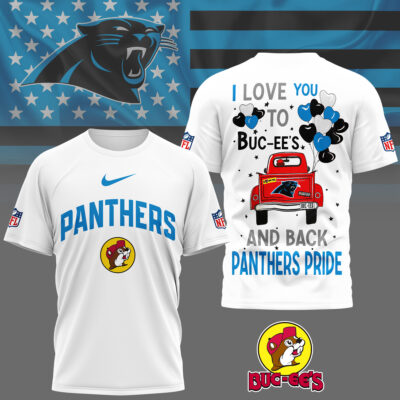 Carolina Panthers | Premium NFL Buc Fan Love 3D Shirt