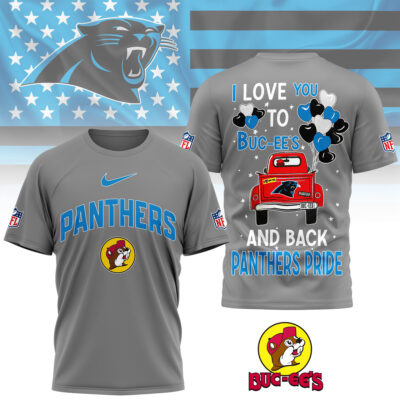 Carolina Panthers | Premium NFL Buc Fan Love 3D Shirt