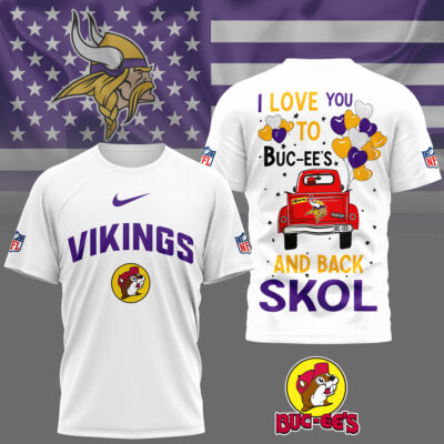 Minnesota Vikings | Premium NFL Buc Fan Love 3D Shirt