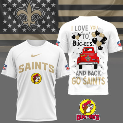 New Orleans Saints | Premium NFL Buc Fan Love 3D Shirt