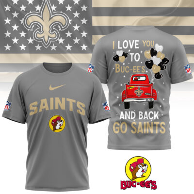 New Orleans Saints | Premium NFL Buc Fan Love 3D Shirt