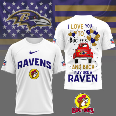 Baltimore Ravens | Premium NFL Buc Fan Love 3D Shirt