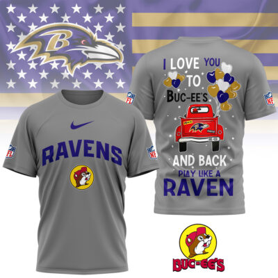 Baltimore Ravens | Premium NFL Buc Fan Love 3D Shirt