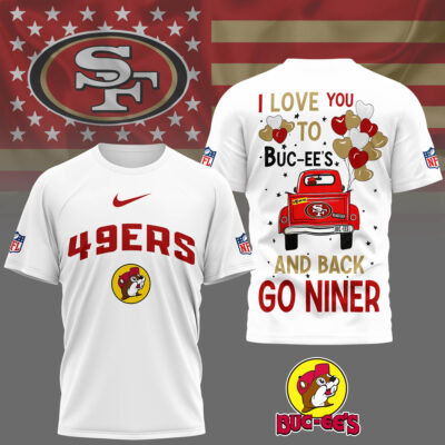 San Francisco 49ers | Premium NFL Buc Fan Love 3D Shirt