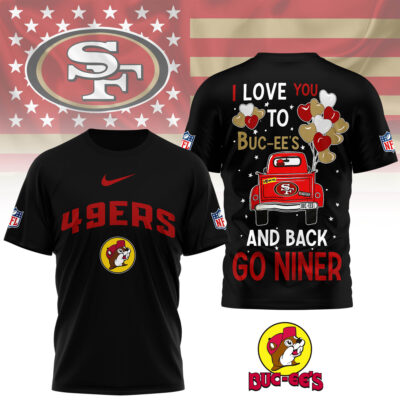 San Francisco 49ers | Premium NFL Buc Fan Love 3D Shirt