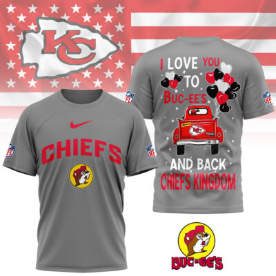 Kansas City Chiefs | Premium NFL Buc Fan Love 3D Shirt