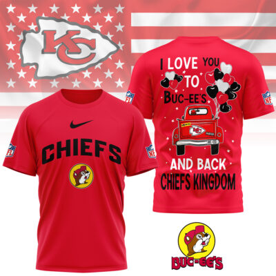 Kansas City Chiefs | Premium NFL Buc Fan Love 3D Shirt