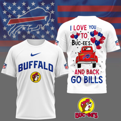 Buffalo Bills | Premium NFL Buc Fan Love 3D Shirt