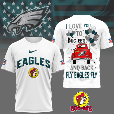 Philadelphia Eagles | Premium NFL Buc Fan Love 3D Shirt