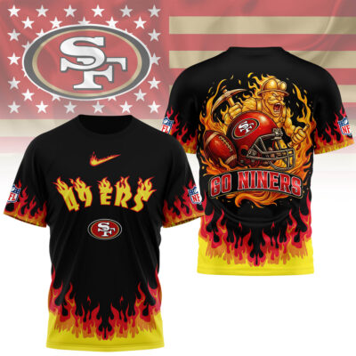 San Francisco 49ers | Premium NFL Firewave 3D Shirt