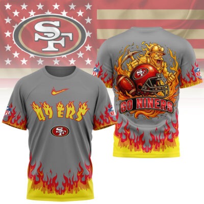 San Francisco 49ers | Premium NFL Firewave 3D Shirt