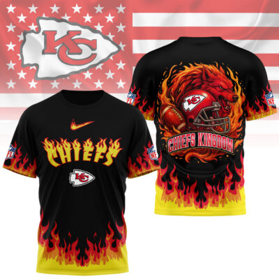 Kansas City Chiefs | Premium NFL Firewave 3D Shirt