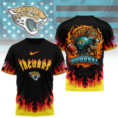 Jacksonville Jaguars | Premium NFL Firewave 3D Shirt