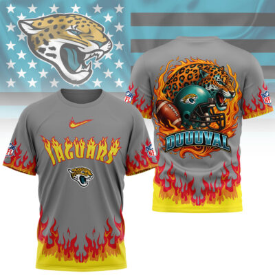 Jacksonville Jaguars | Premium NFL Firewave 3D Shirt
