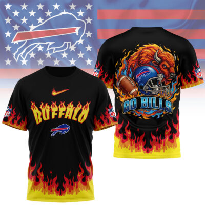 Buffalo Bills | Premium NFL Firewave 3D Shirt