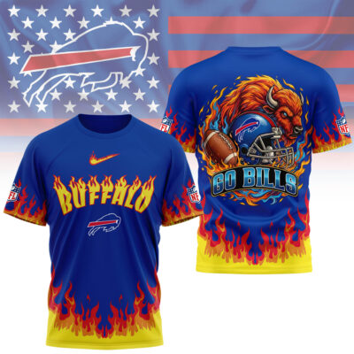 Buffalo Bills | Premium NFL Firewave 3D Shirt