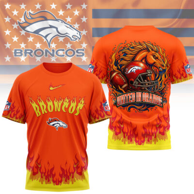 Denver Broncos | Premium NFL Firewave 3D Shirt