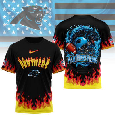 Carolina Panthers | Premium NFL Firewave 3D Shirt