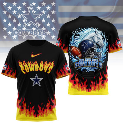 Dallas Cowboys | Premium NFL Firewave 3D Shirt