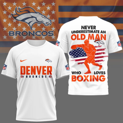 Denver Broncos | Premium NFL Boxing Fan 3D Shirt