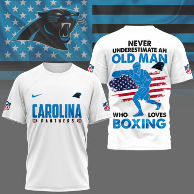 Carolina Panthers | Premium NFL Boxing Fan 3D Shirt