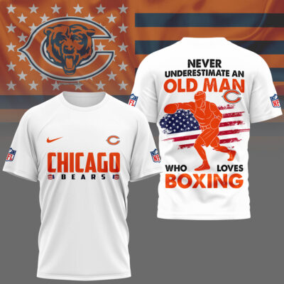 Chicago Bears | Premium NFL Boxing Fan 3D Shirt