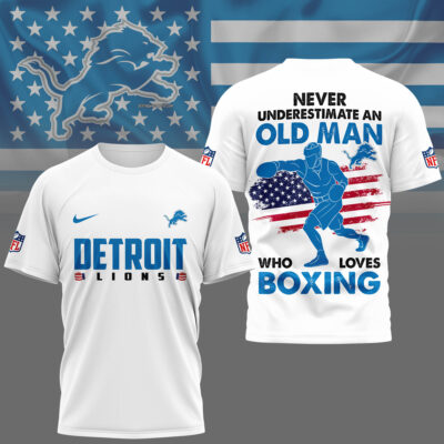 Detroit Lions | Premium NFL Boxing Fan 3D Shirt
