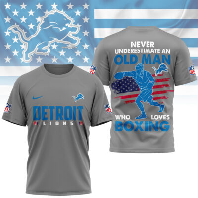 Detroit Lions | Premium NFL Boxing Fan 3D Shirt