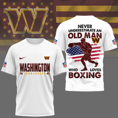 Washington Commanders | Premium NFL Boxing Fan 3D Shirt