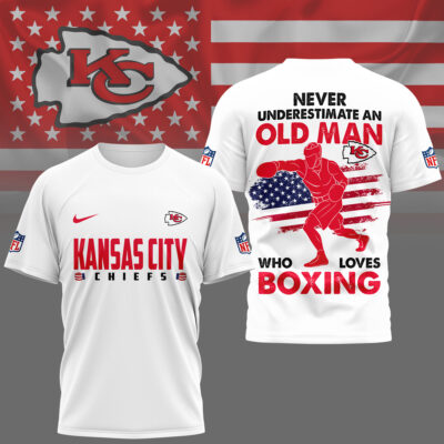 Kansas City Chiefs | Premium NFL Boxing Fan 3D Shirt