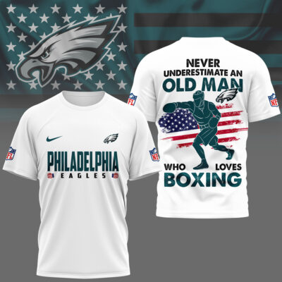 Philadelphia Eagles | Premium NFL Boxing Fan 3D Shirt