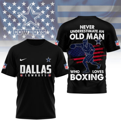 Dallas Cowboys | Premium NFL Boxing Fan 3D Shirt