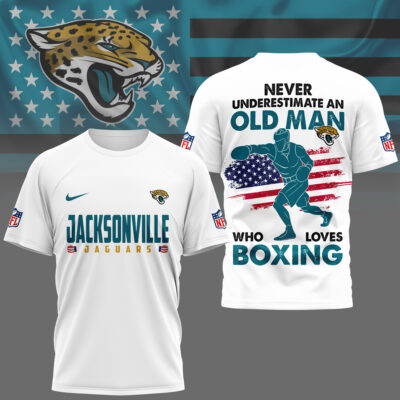 Jacksonville Jaguars | Premium NFL Boxing Fan 3D Shirt