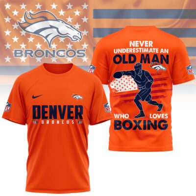 Denver Broncos | Premium NFL Boxing Fan 3D Shirt