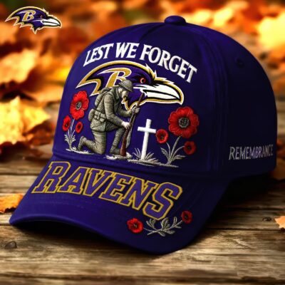 Baltimore Ravens | Premium NFL Lest We Forget Cap