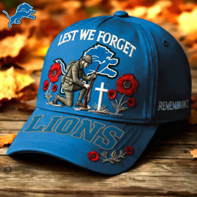 Detroit Lions | Premium NFL Lest We Forget Cap