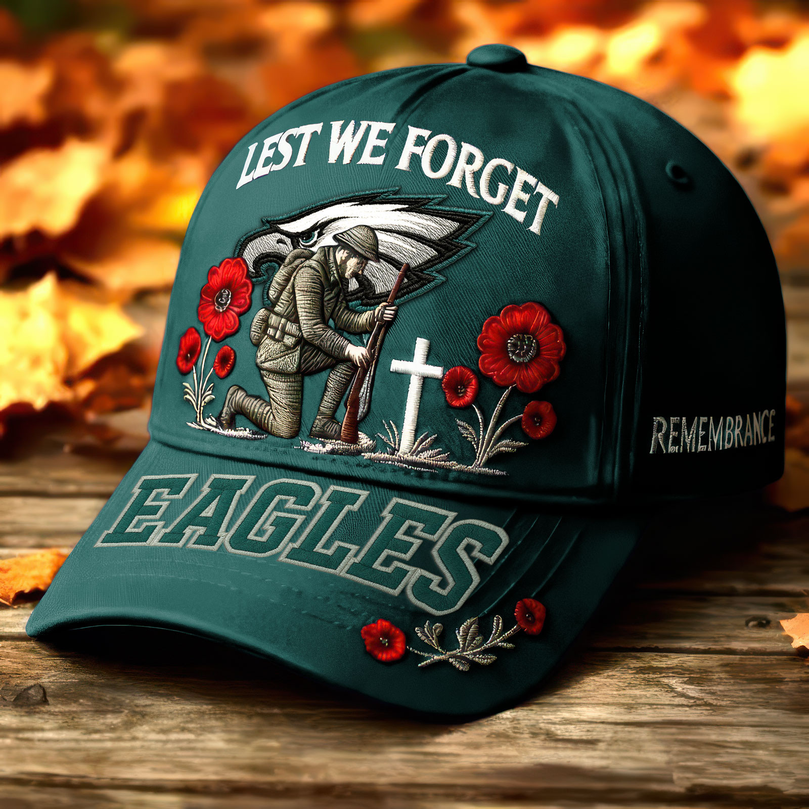 Philadelphia Eagles | Premium NFL Lest We Forget Cap - Image 2