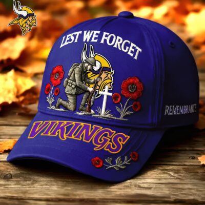 Minnesota Vikings | Premium NFL Lest We Forget Cap