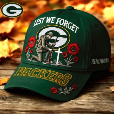 Green Bay Packers | Premium NFL Lest We Forget Cap