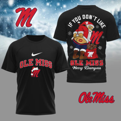 Ole Miss Rebels | Premium NCAA Funny Xmas 3D Shirt