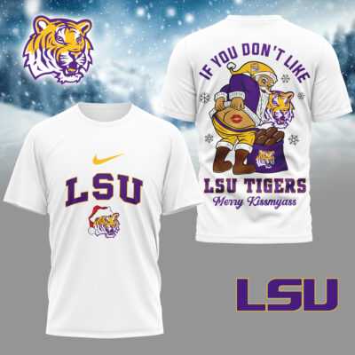 LSU Tigers | Premium NCAA Funny Xmas 3D Shirt