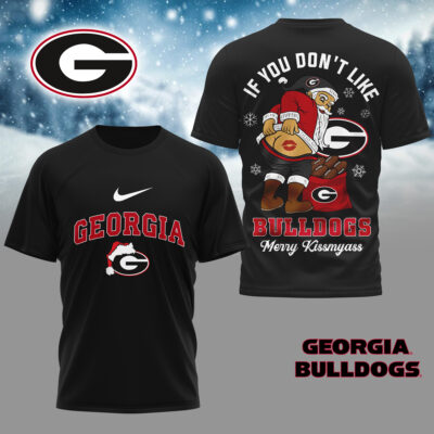 Georgia Bulldogs | Premium NCAA Funny Xmas 3D Shirt
