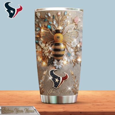 Houston Texans | Premium NFL Bling Bee Tumbler
